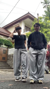 Nolimits Sweatpants Baggy Pria Wanita Korea