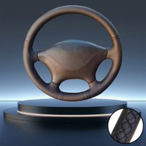Bọc Vô Lăng Ô Tô Da Thật Được Khâu Tay Chống Trơn Trượt Cho Xe Mercedes Benz Viano W639 Vito 2003-2014 Sprinter 2006-2013 Micro Fiber