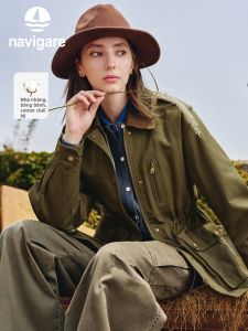 Navigare | Loose Fit Chinese Style Trench Coat Autumn New