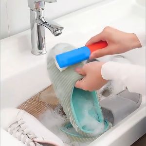 Multipurpose Clothes Laundry Brush plastic brush Berus Basuh Kain Baju