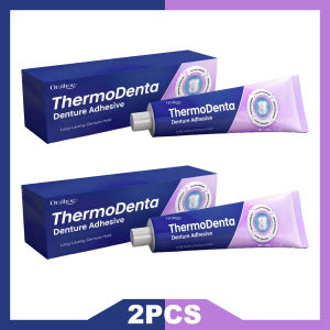 oralhoe | ORALHOE Denture Adhesive Zinc-Free Formula Long-Lasting Fixation Comfortable Fit Prevent Press Oral Gums Keep Breath Fresh