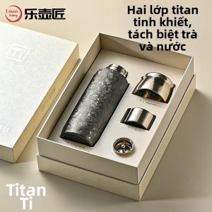 LEHUJIANG | Tách Nước Trà Kháng Khuẩn Titanium