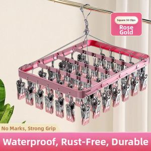 Multifunctional Clothes Drying Rack Windproof