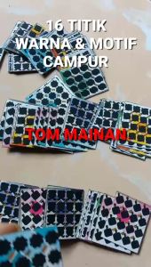 gosokan bom / isi 5000 pcs titik campur / lotre untuk jualan di warung /gosokan berhadiah /mainan anak