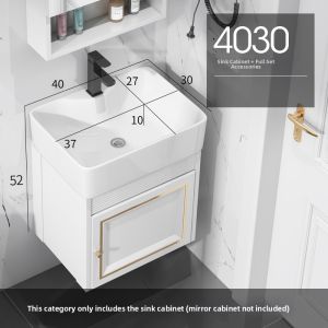LANKASI | Narrow Bathroom Vanity 30cm