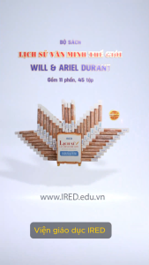 Sách - Lịch Sử Văn Minh Thế Giới - Will Durant - 11 phần (45 tập) - Sách IRED Books