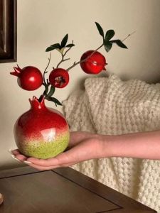 Trái Cây Hoa Quả Giả Chrysanthemum Trang Trí Nhà Cửa Màu Cam Trái Cây Hoa Quả Trang Trí Bàn Ăn Phòng Khách Trang Trí Nhà Cửa