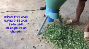 Máy băm rau chuối