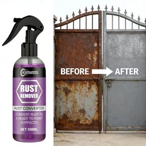 100ML Ksmunns Rust Remover for BMW Toyota – Rust Converter Turn Rust to Paintable Surfaces Auto Metal Parts Care Tool