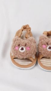 [PACKING MIKA] Sepatu Sandal Bayi Motif Boneka Lucu / Sandal Bayi HOSANA Baby Cute Bear Series
