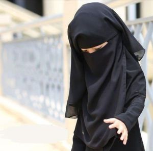 Cadar/Niqob Yaman Polos Anak