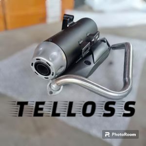 Knalpot copy TZM non merk standar racing bass adem gerung