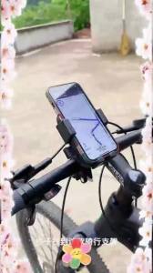 Universal Motorcycle Bicycle Phone Holder 360 Rotation Shockproof Navigation Stand For iPhone Xiaomi Samsung