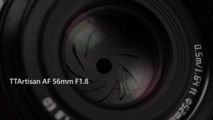 TTArtisan 56mm F/1.8 STM AF Autofocus APS-C Format Sony E | Nikon Z | Fujifilm X Mount Portrait Prime Lens Large Aperture with Agile Eye Detection ED Glass and Ultra Low Dispersion 2-High Index Optics and USB Type-C Port | Black Silver | JG Superstore