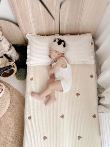 YesBaby Pure Cotton A-Class Baby Bedding Quilt Childrens Mattress Cover Infant Bedding Set for Newborn to 12 Years Old Kids