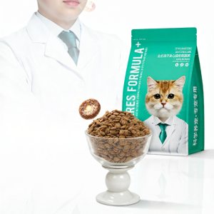 Premium Freeze-Dried Chicken Cat Food for Adult Cats KERES