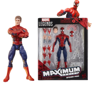 ML Ultimate Maximum Series Spider - Man Action Figure 6 Inch High Quality Ko Collectible Model Doll Collection Gifts