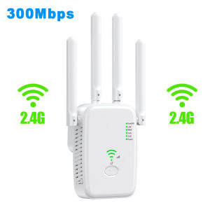 Kebidumei | 1200Mbps Wireless WiFi Repeater Wifi Signal Booster Dual-Band 2.4G 5G WiFi Extender 802.11ac Gigabit WiFi Amplifier WPS Router