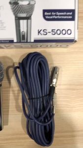 100% Original Platinum Heavy Duty Wired Microphone KS-5000