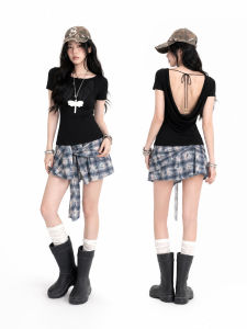 zuocisankon | Design Sense Winged Shaping Sleeveless Tshirt