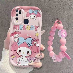 VivoY50 Phone Case New V1965A Cute Mélodie Student Best Friend 5G Cartoon Protective Creative Silicone Airbag Anti-fall High Aesthetic Personality Female Model Trend