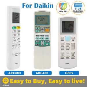 【Fast Shipping】 Remote Control for DAIKIN Air Conditioner APGS02 ECGS02 ARC480A1 ARC480A6 APGS02 ECGS02 AC-RC-Daikin