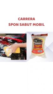 Carrera Spon Pembersih busa cuci mobil motor tidak menggores halus lembut