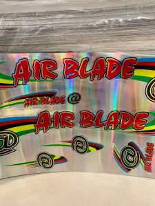 Bộ tem xe đạp AIRBLADE chữ màu đỏ hàng nhập Thái Lan chất lượng cao dành trang trí riêng cho dòng xe này tem màu sắc cực đẹp và bền giá bán cực tốt bán lẻ như bán sỉ