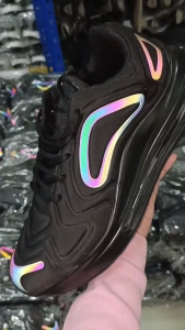 PROMO Sepatu Sneakers Running Kualitas Super - FULL BLACK