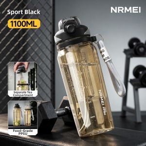 nRMEi | Large Capacity Sports Water Bottle With Straw