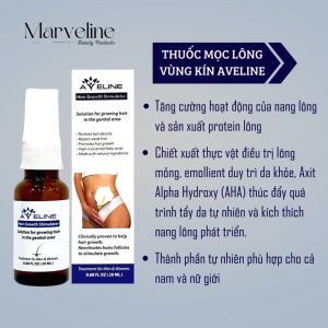 [Công nghệ mới] Serum hỗ trợ mọc lông vùng kín Aveline cho nam nữ chính hãng Mỹ