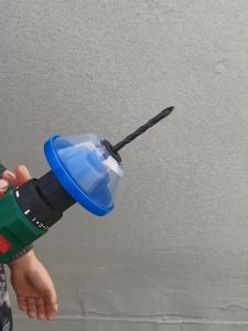 Plastic Electric Hammer Dust Cover Drill Dust Collector for Collecting Ash
