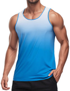TACVASEN | TACVASEN Mens Muscle Tank Top Quick Dry Sleeveless Workout Gym Shirt Athletic Running Fitness Lightweight Stretch Summer Top