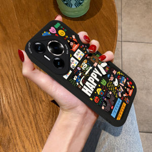 Huawei Pura80pro+ Protective Case 70pro Graffiti 70ultra Soft Shell Mate80 Silicone 60 Trendy Womens Wallet Card Holder Document Bag