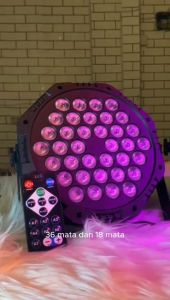 Lampu Par, Lampu Disco LED 18 & 36 LED (ADA REMOT) Lampu Sorot