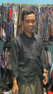 Kemeja Batik Batik pria lengan panjang kemeja batik pria size M L XL XXL RL JAYA