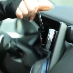 Vacuum Suction Phone Holder Secure Mount for Home Car Use Suitable for All Smartphone Adjustable & Foldable Magnetic Phone Holder