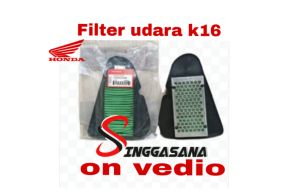 FILTER UDARA MODEL K16 BEAT FI BEAT ESP BEAT POP SCOOPY FI TH 2016/ K16