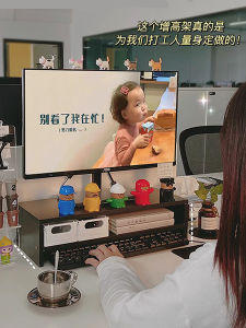 Black Pink Desktop Storage Fantastic Bookshelf and Storage Shelf Table Storage Rack Student Dormitory Desk Multi-Layer Simple Bookcase