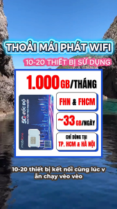 Sim Data Mobifone 14FHN Miễn Phí 14 Tháng Không Cần Nạp Tiền Có 1000GB/Tháng Full Tốc ĐỘ Cao Dùng Tại Khu Vực Hà Nội | FREESHIP - CHƯA KÍCH HOẠT