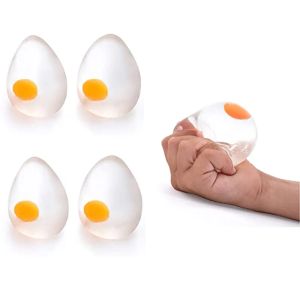 Ngộ Nghĩnh Trứng Splat Squishy Đồ Chơi Giảm Căng Thẳng Lòng Đỏ Bóng Vui Trẻ Em Lo Âu Giảm Tốc Dành Cho Người Lớn Mềm Bóp Đồ Chơi Hình Quả Trứng