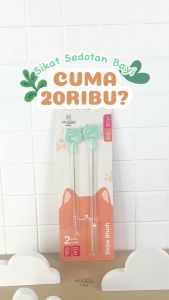 Huggy Baby Straw Brush - Pembersih Botol Anak