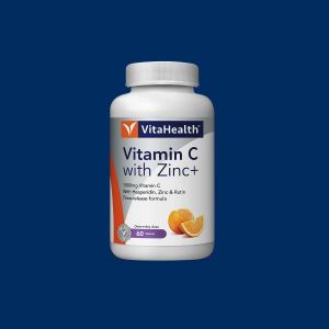 VitaHealth Vitamin C with Zinc+ 60s+30s [TIME RELEASE FORMULA VIT C FOR IMMUNITY AND SKIN ] [EXP DATE: 3/6/2027]