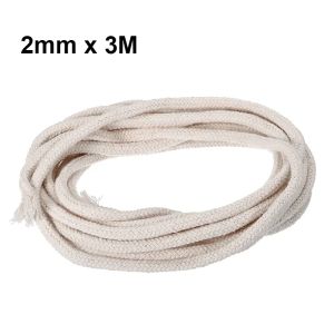 3/5M Long Burner Alcohol Wick Rope Cotton Wick Round Cotton Kerosene Oil Lamp Wicks 2/3/4/5/6/8MM
