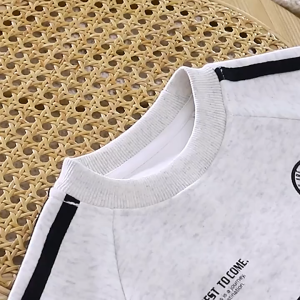 Childrens sweatshirt set baby sweatshirt sweatpants pullover boys and girls sportswear childrens outerwear