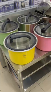 GVW Rice Container Pressure Food Container Buffet Tray Food Stainless Steel Kitchenware Rice Pot
