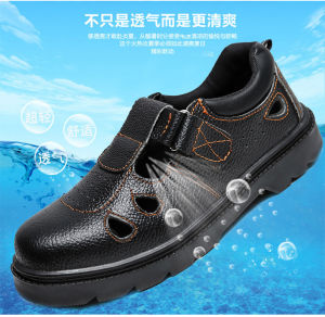 Light Soft Safety Shoes Mens Womens Breathable Steel Toe Anti-static Insulated 6K Impact Resistant Odor Control Work Shoes