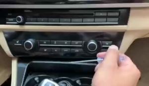 BMW 5 Series F10 Dashboard Climate Control Button Covers - High-Quality Interior Accessories