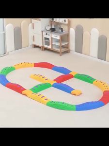 Colored Balance Beams Stepping Stones for Kids  Non-Slip Textured Surface and Slip Resistant Floor R
