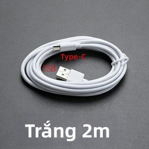 JCD | 1 Cáp Sạc USB-A Sang Type-C Cho PS5 Xbox Series X/S Switch Pro NS Lite - Phụ Kiện Thay Thế Nguồn Điện Tay Cầm Chơi Game